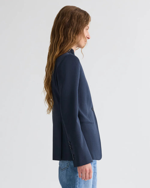 BUTTONED UP BLAZER / INSIGNIA BLUE