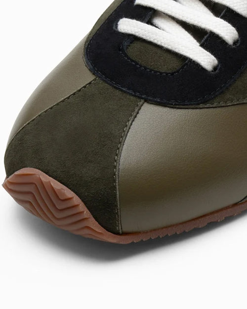 BERENICES SNEAKER / OLIVE / BLACK