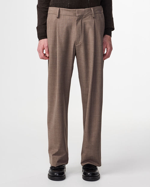 KAY TROUSER 1088 / KHAKI MELANGE