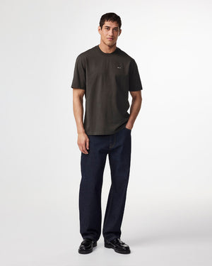 ADAM EMB T-SHIRT 3209 / DARK ARMY