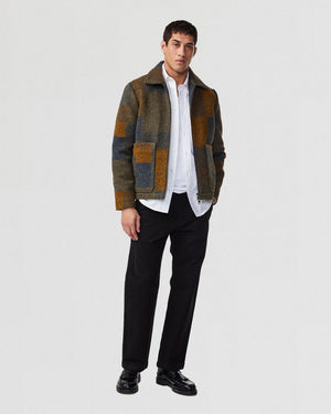 GAEL JACKET 8267 / BROWN CHECK