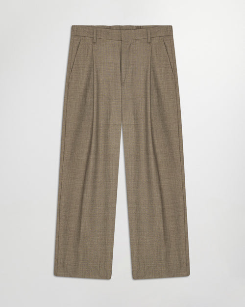 KAY TROUSER 1088 / KHAKI MELANGE