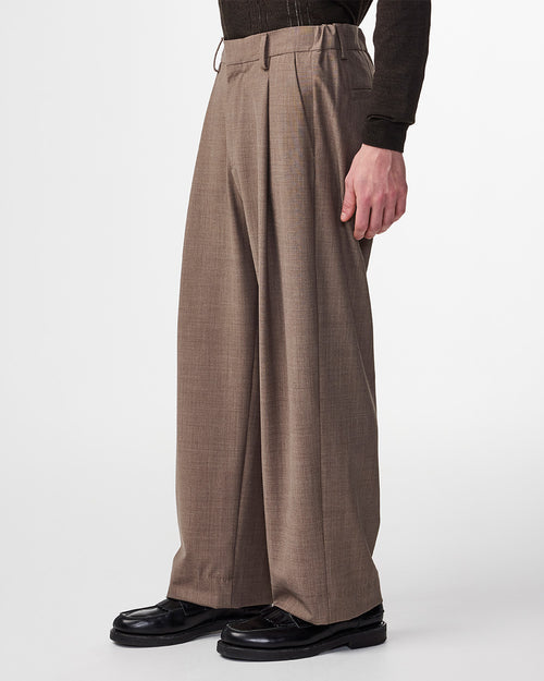 KAY TROUSER 1088 / KHAKI MELANGE