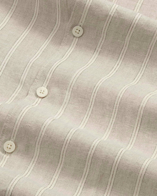 ENZO SHIRT 5728 / OAT STRIPE