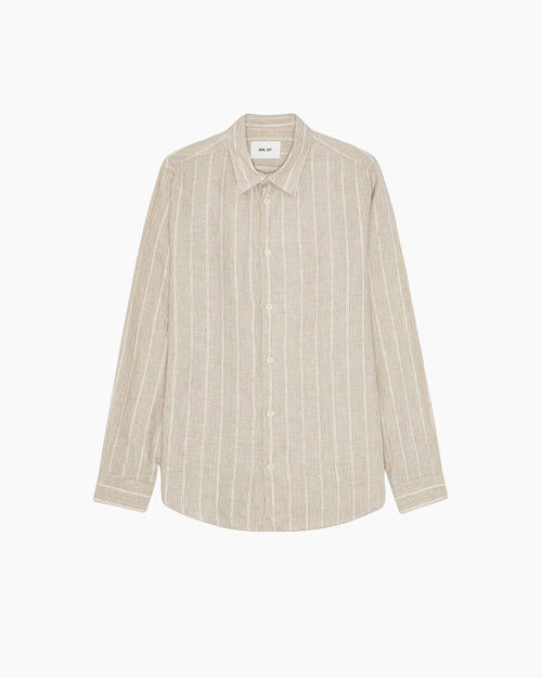 ENZO SHIRT 5728 / OAT STRIPE