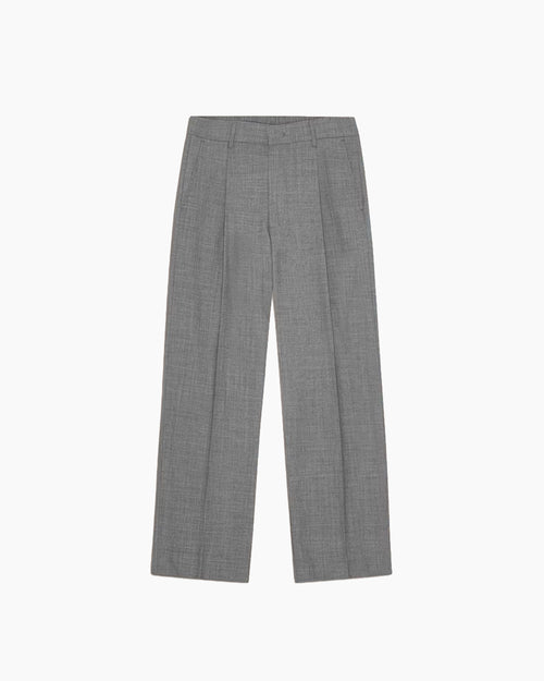 KAY TROUSER 10037 / LIGHT GREY MELANGE
