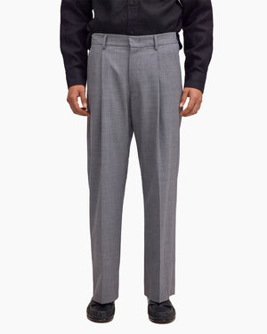 KAY TROUSER 10037 / LIGHT GREY MELANGE