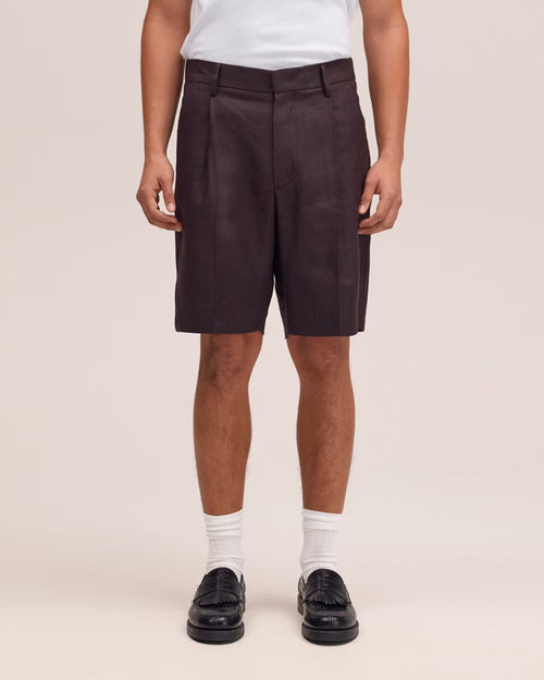 KAY SHORTS 1808 / DEEP TRUFFLE