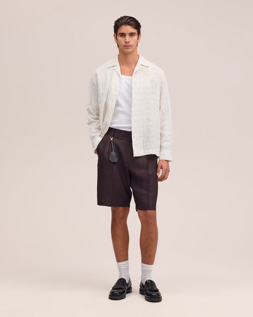 KAY SHORTS 1808 / DEEP TRUFFLE