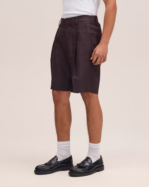 KAY SHORTS 1808 / DEEP TRUFFLE