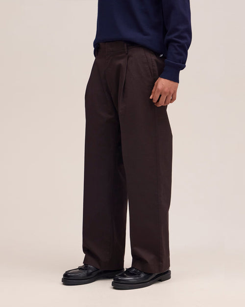 KAY TROUSER 1420 / DEEP TRUFFLE