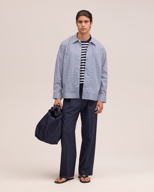 REED SHIRT 5322 / BLUE CHECK