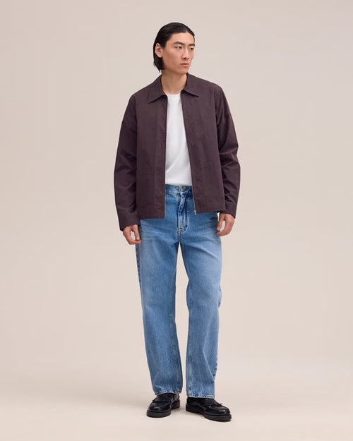 VIRGIL ZIP JACKET 5024 / DEEP TRUFFLE