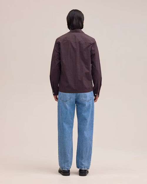VIRGIL ZIP JACKET 5024 / DEEP TRUFFLE