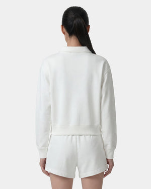 NY CREST PIQUE POLO / WHITE