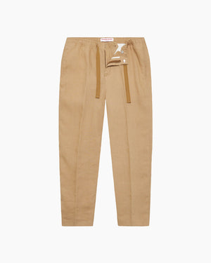 ALEX LINEN TROUSERS / BISCUIT