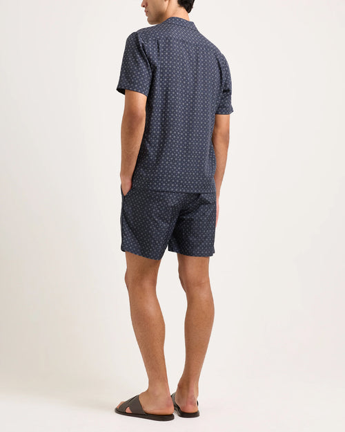 MAITAN RESORT SHIRT / NIGHT IRIS