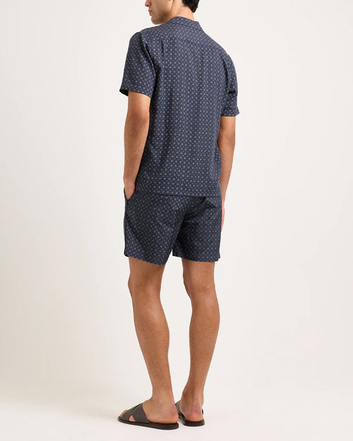 MAITAN RESORT SHIRT / NIGHT IRIS