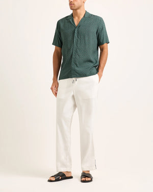 MAITAN RESORT SHIRT / TARRAGON GREEN