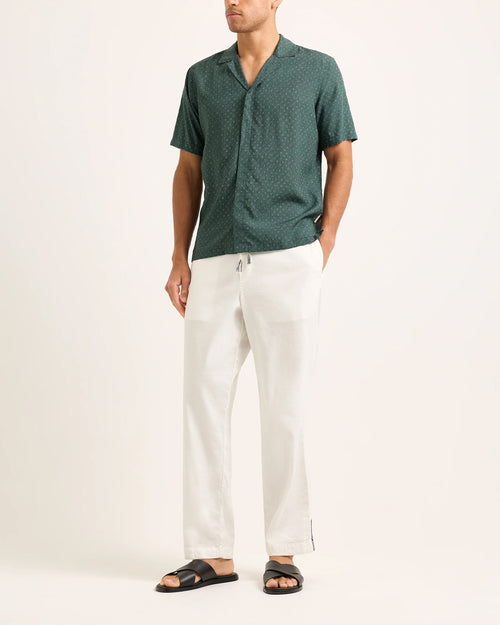 MAITAN RESORT SHIRT / TARRAGON GREEN
