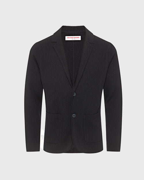 RAINER PIQUE JACKET / NIGHT IRIS