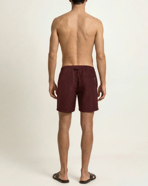 BULLDOG DRAWCORD SWIM SHORTS / PECAN