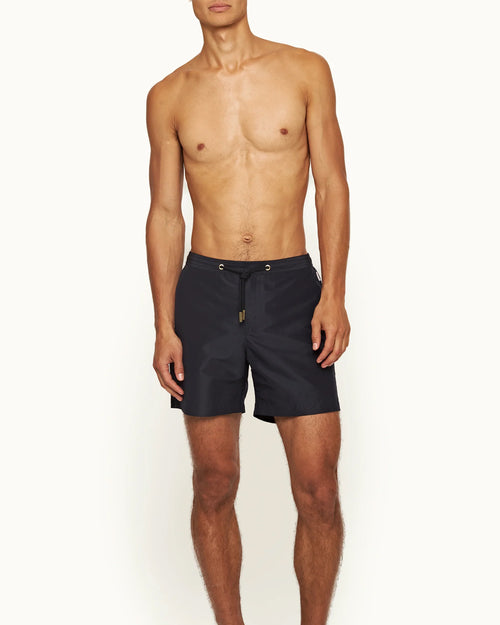 BULLDOG DRAWCORD SWIM SHORTS / NIGHT IRIS