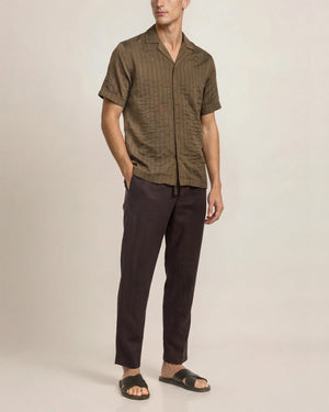 MAITAN RELAXED SHIRT / BRONZE