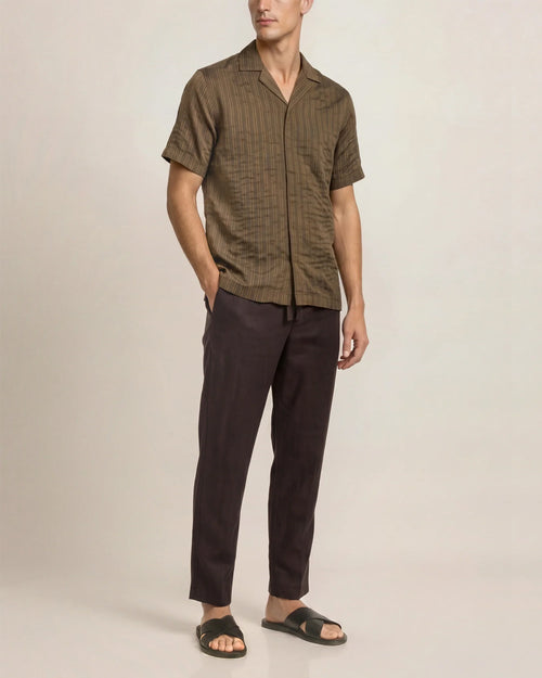 MAITAN RELAXED SHIRT / BRONZE