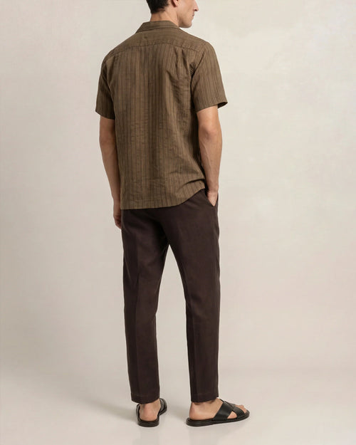 MAITAN RELAXED SHIRT / BRONZE