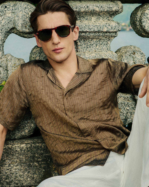 MAITAN RELAXED SHIRT / BRONZE