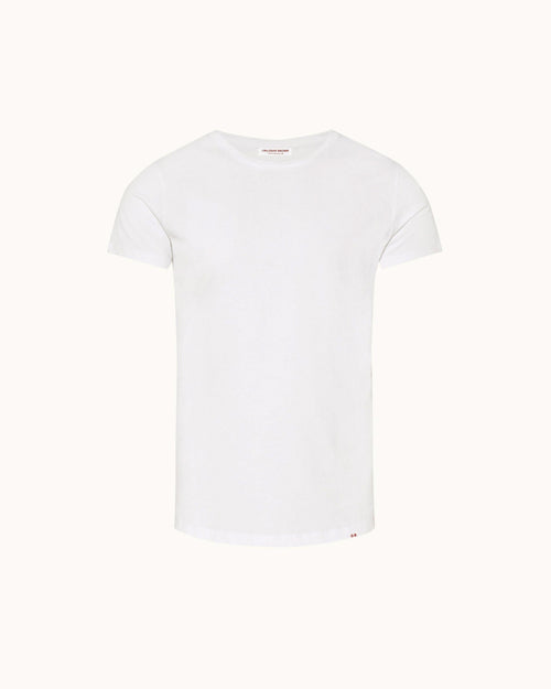 OB-T-SHIRT TAILORED FIT CREW NECK / WHITE