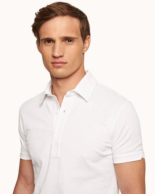 SEBASTIAN POLO SHIRT TAILORED II / WHITE