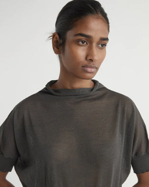 MURA TOP / DARK GREY