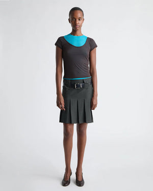 NELA TEE / BROWN