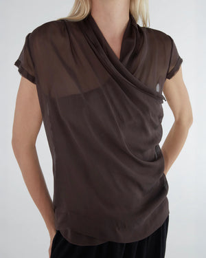 TRISA BLOUSE / TAUPE