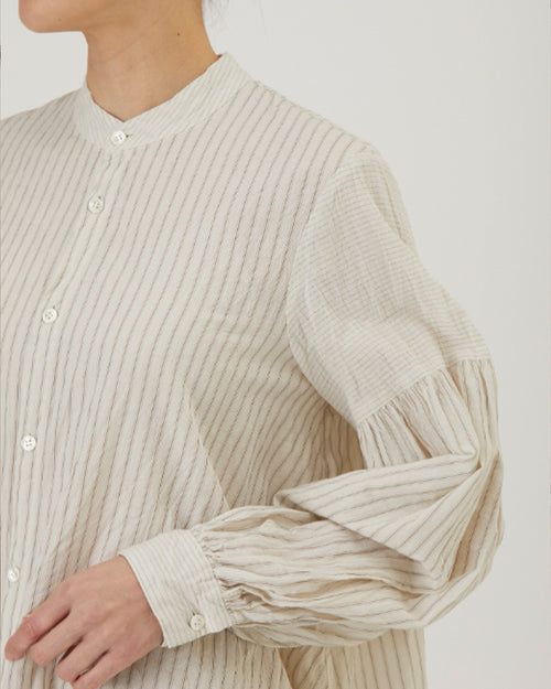 BOW TIE BLOUSE / IVORY