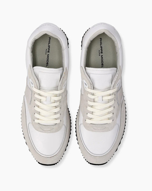 BLVILLE LOW MAN / VEAU DAIM BLANC