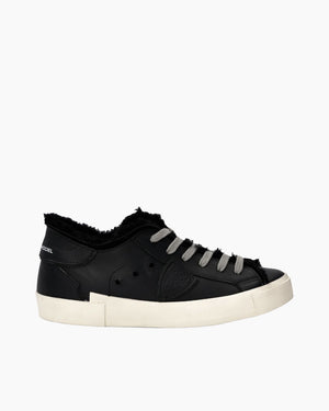 PRSX LOW WOMAN / VEAU MOUTON NOIR