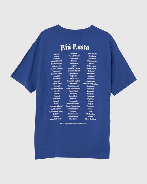 P.IU P.ASTA T-SHIRT / MEDITERRAN BLUE