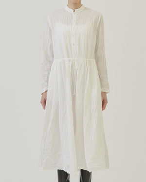 TYPEWRITER DRESS / WHITE