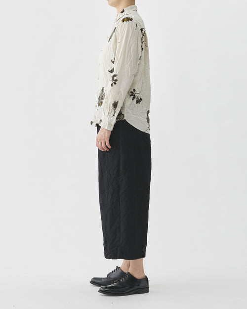 SECRET FOREST PRINT BLOUSE / IVORY