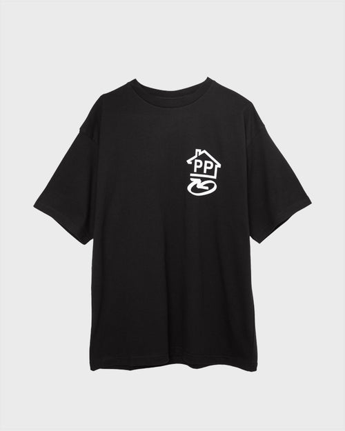 P.P. LOGISTIK T-SHIRT / ANTHRACITE BLACK