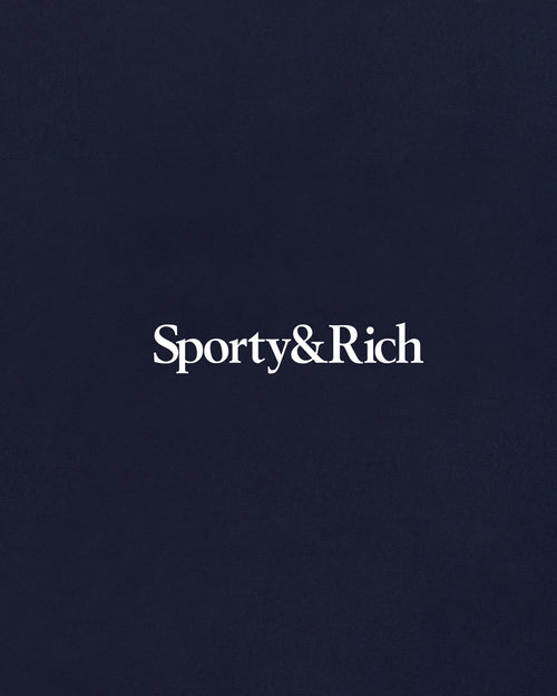 PLAY TENNIS QUARTER ZIP / DARK NAVY