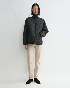 QUILTED JACKET / BLACK