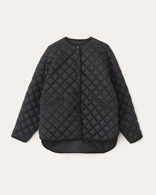 QUILTED JACKET / BLACK