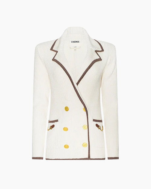 RANCH KNIT BLAZER / IVORY