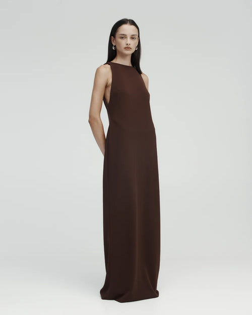 AVELINE GOWN / CINNAMON