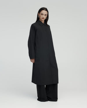 CURVE TRENCH / BLACK