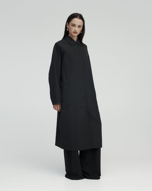 CURVE TRENCH / BLACK